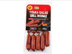 RGK pusžāvētas tītara gaļas grildesiņas 300 g